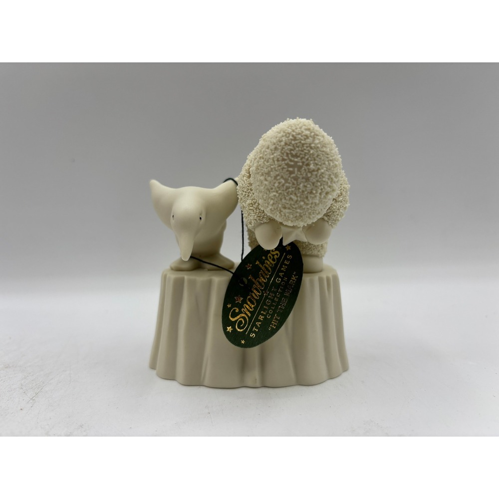 Department 56 1999 Vintage Snowbabies Starlight Games Hit the Mark 56.69005